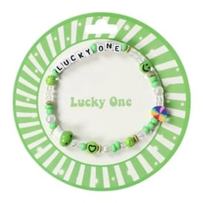 'Lucky One' Beaded Bracelet