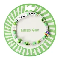 'Lucky One' Beaded Bracelet
