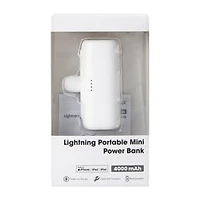 Lightning Portable Mini Power Bank 4000mAh