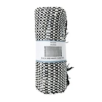 Black And White Chindi Rug
