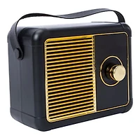 Retro Wireless Speaker With Fm Radio