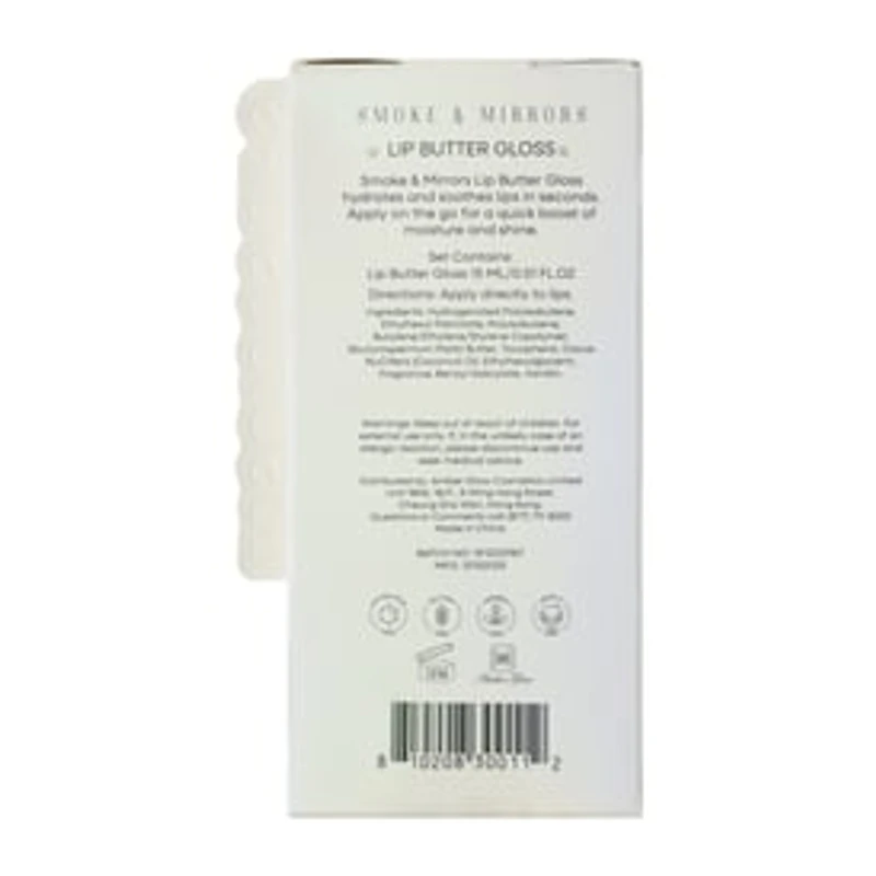 Smoke & Mirrors Luscious Lips Vanilla Gelato Lip Butter Gloss 0.5oz