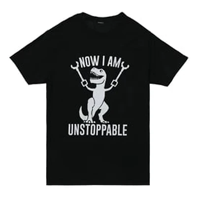 'Now I Am Unstoppable' T-Rex Graphic Tee