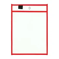 Dry Erase Pocket Sleeves 4-Pack