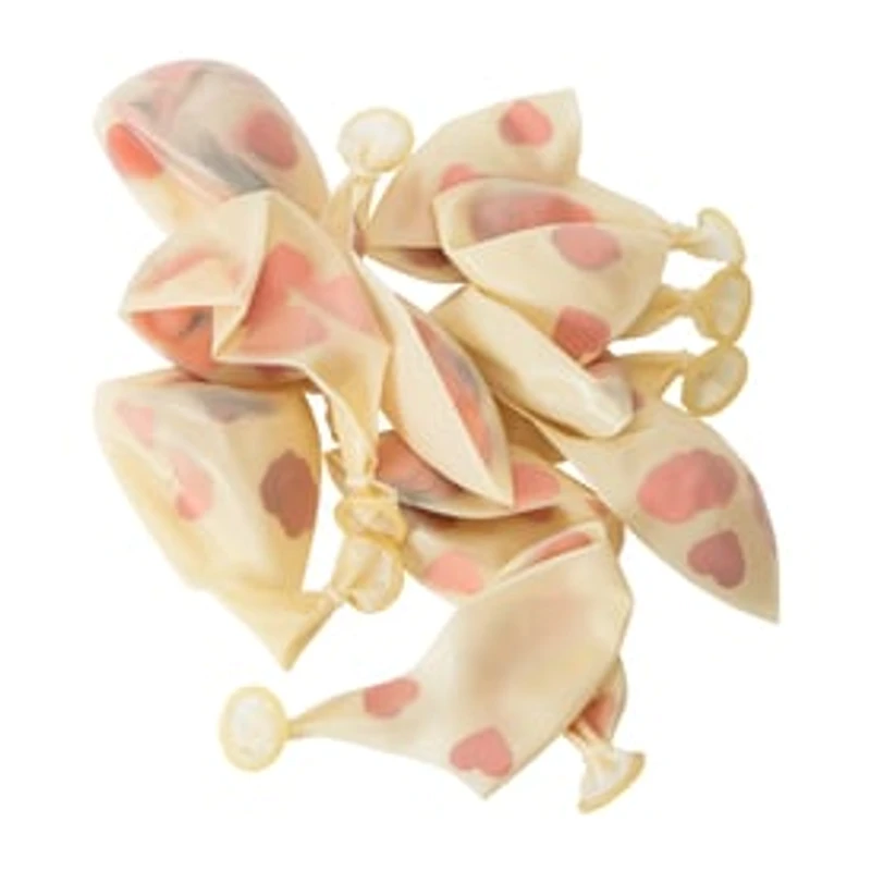 Heart Filled Balloons 10-Count