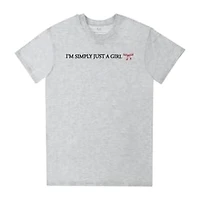 Just A Girl Graphic Tee