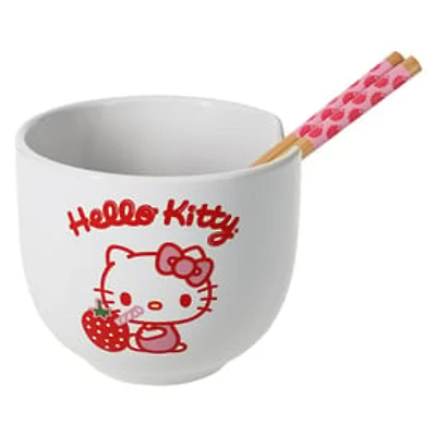 Hello Kitty® Noodle Bowl & Chopsticks Set