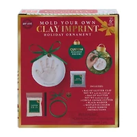 Make Your Own Clay Imprint Holiday Ornament Set
