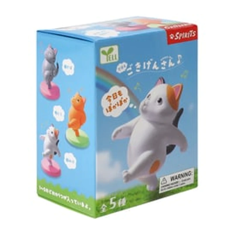 Spirits Buddy Good Mood Cat Figure (Styles May Vary)