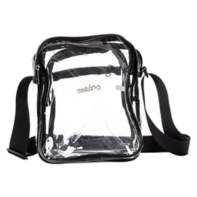 Clear Crossbody Satchel 10in x 8.6in