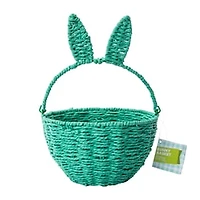 Woven Easter Bunny Ear Basket