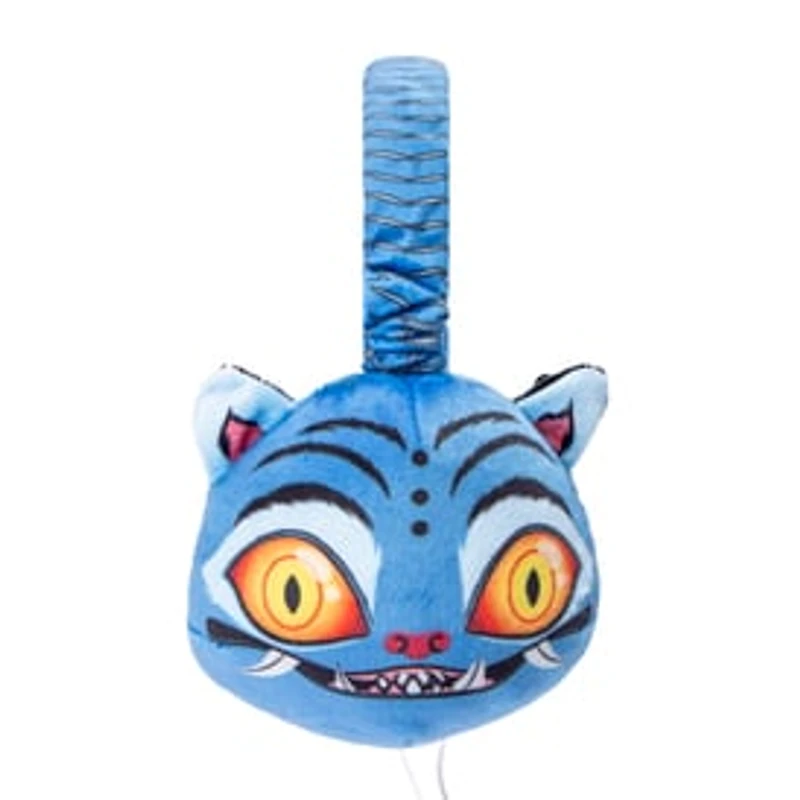 KPop Demon Hunters Derpy Tiger Plush Wired Headphones