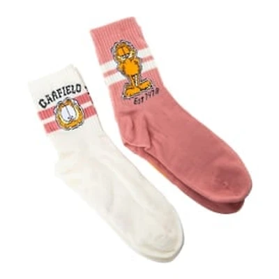 Ladies Garfield™ Mid-Crew Socks 2-Pack