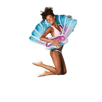 Glitter Shell inner Tube Pool Float 35.4in x 38.6in