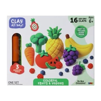 Clay All Day! Air-Dry 16-Pack Set