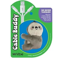 Plush Cable Buddy Cable Management Clip