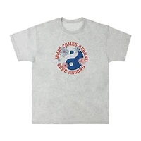Yin Yang Flower Graphic Tee