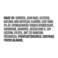 ORBIT Gum Peppermint Sugar Free Chewing Gum, Single Pack, 14 Piece