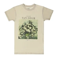 Vincent Van Gogh Roses Graphic Tee