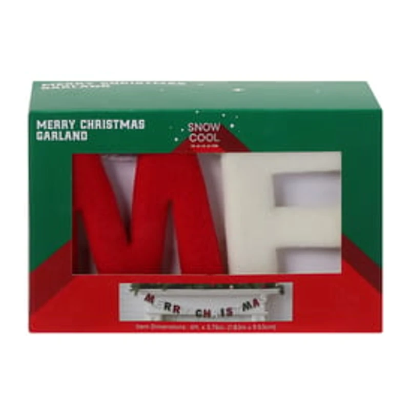 Merry Christmas Garland