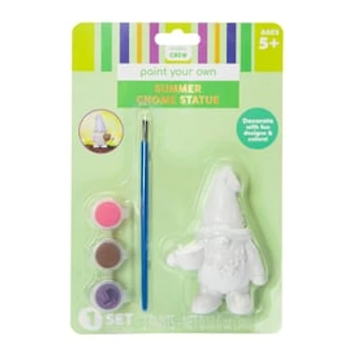 Paint Your Own Gnome Statue Kit