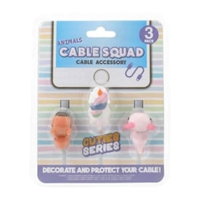 Animals Cable Squad Cable Accessory 3-Pack