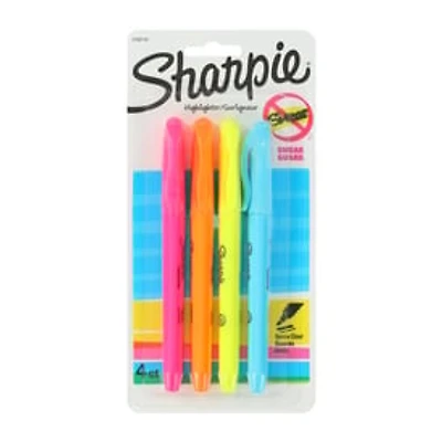Sharpie® Highlighters 4-Pack