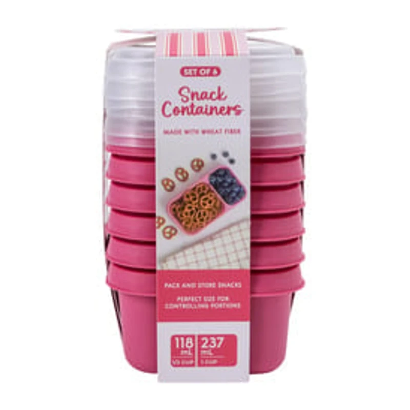 Snack Containers Set 6-Pack