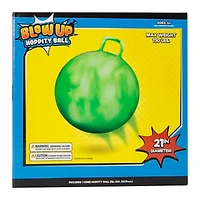 Hoppity Ball inflatable Bouncer Toy With Handle 21in