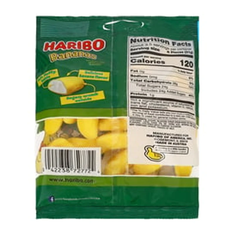 Haribo® Bananas Gummi Candy 4oz