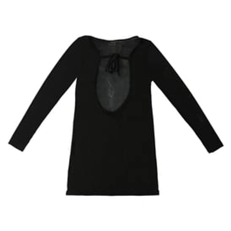 Long-Sleeve Mini Dress