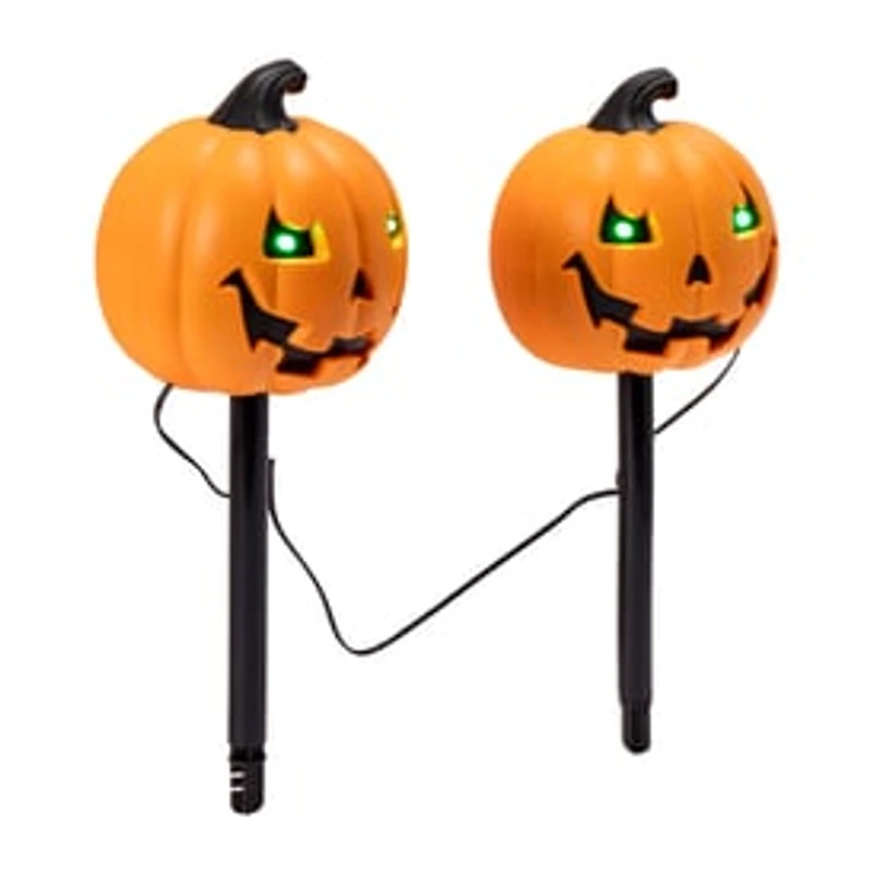 Halloween Pumpkin Stakes 2-Pack