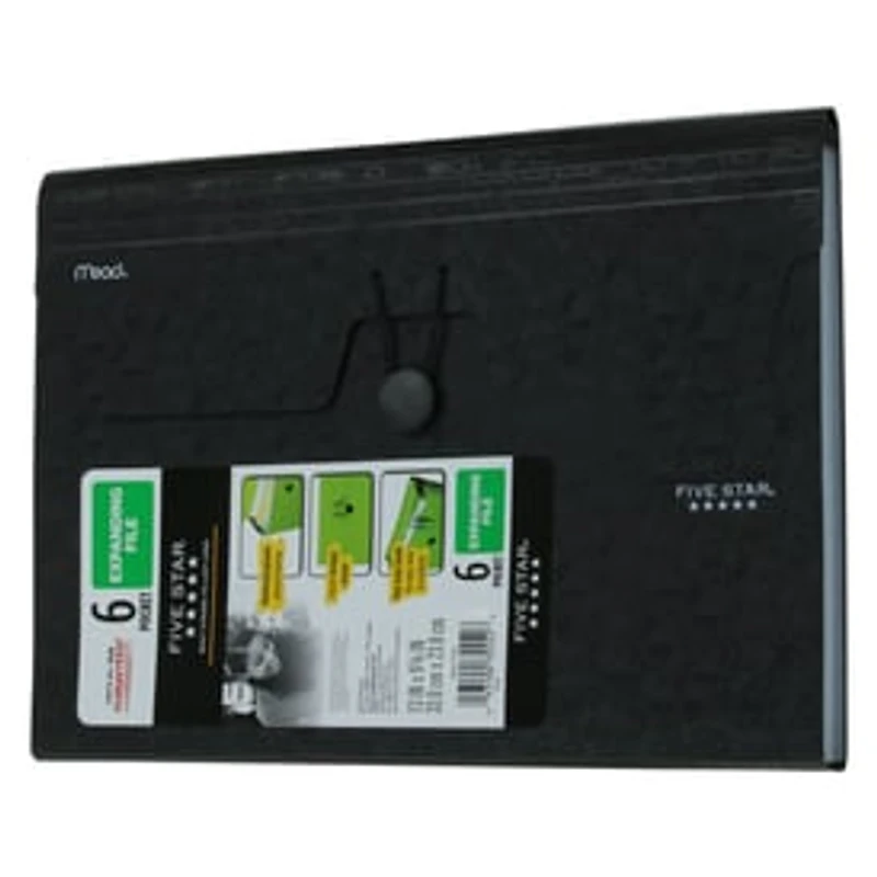 Five Star® 6-Pocket Expanding File