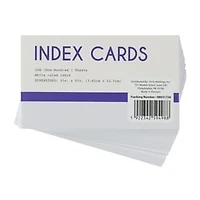Ruled Index Cards 3in x 5in