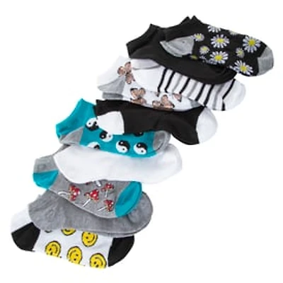 Ladies Retro Icons Low-Cut Socks 10-Pack