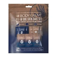 Body Glove Men's Essential All-In-One Skin Care Set