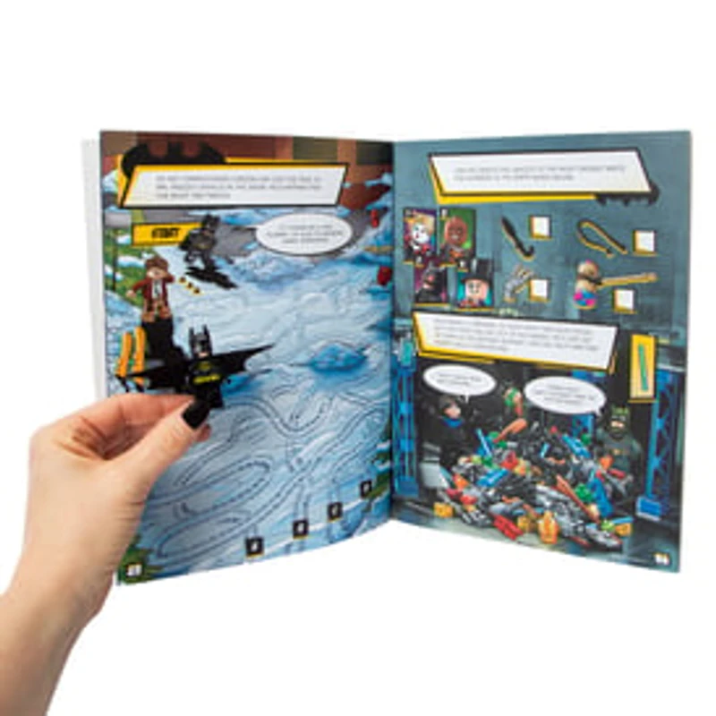 LEGO® Batman™ Adventures In Gotham City Activity Book & Minifigure Set