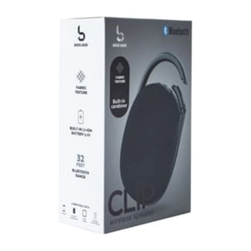 Bass Jaxx™ Clip Bluetooth® Wireless Speaker