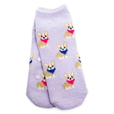 Ladies Cozy Critter Ankle Slipper Socks, 1 Pair