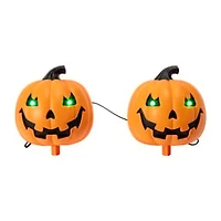 Halloween Pumpkin Stakes 2-Pack