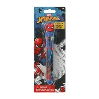 Marvel Spider-Man 10-Color Pen With Topper