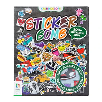 Kaleidoscope Sticker Bomb With 500+ Stickers & Book
