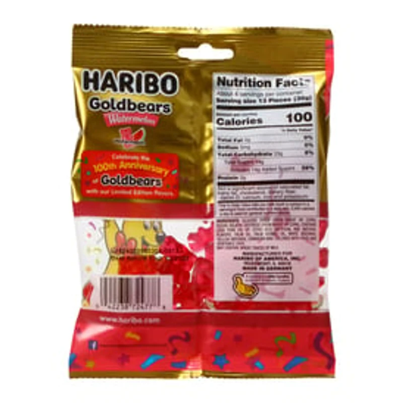 Haribo Goldbears® Watermelon 100Th Anniversary Edition Gummi Candy 4oz