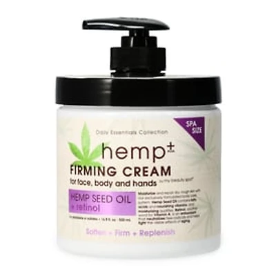 Hemp+ Firming Cream With Hemp Seed Oil + Retinol 16.9 Fl.oz