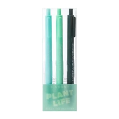 Cat Lady Black Ink Gel Pens 3-Count