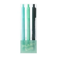 Cat Lady Black Ink Gel Pens 3-Count