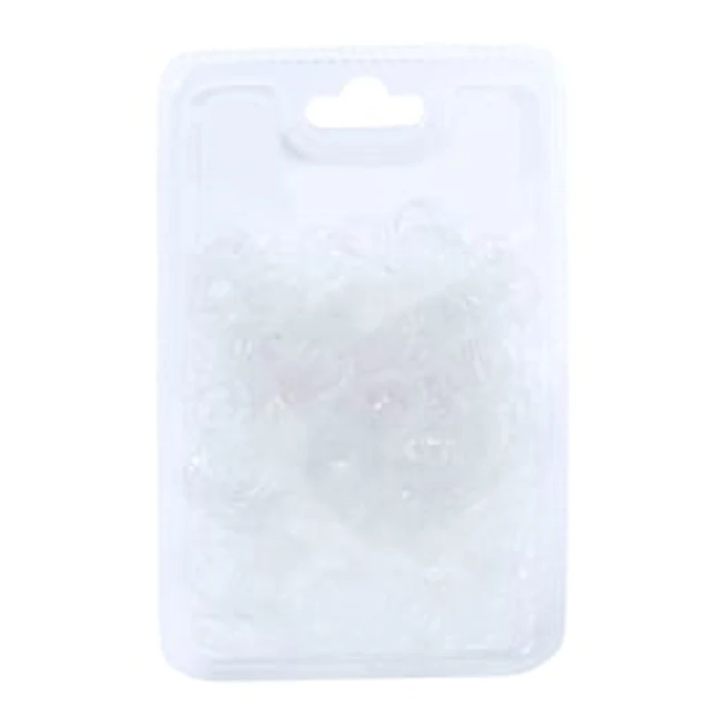 Snag-Free Clear Rubber Bands 1000-Count