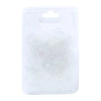 Snag-Free Clear Rubber Bands 1000-Count