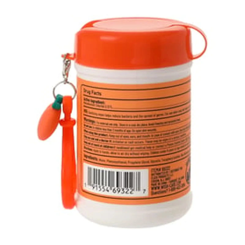 Wish Peachy Perfect Anti-Bacterial Hand Wipes 20-Pack