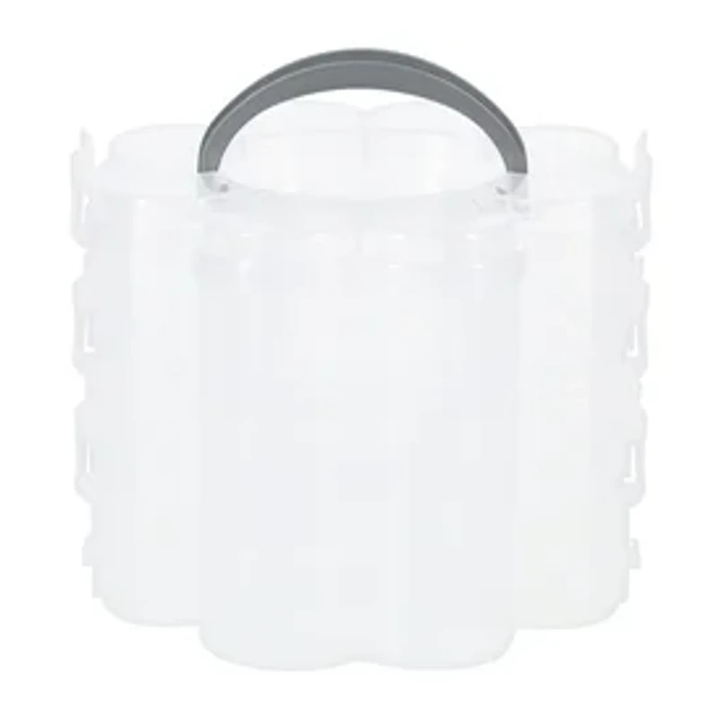 Stackable Flowers Storage Bin 3-Pack